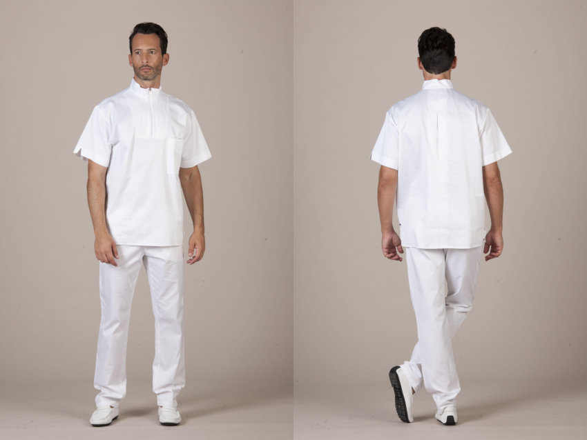 Camice Malta Bianco Uomo